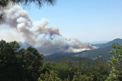 Balıkesir'in Kepsut ilçesinde orman yangını; Orman yangınları kontrol altına alındı
