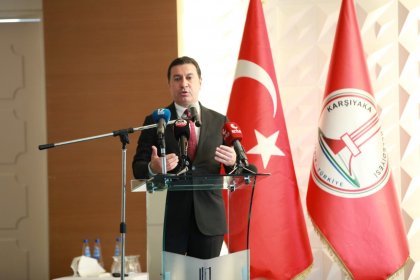 Bodrum Belediye Başkanı Ahmet Aras, yerel yönetimlerde sürdürülebilir enerji ve iklim eylem planı belediyeler buluşmasında konuştu