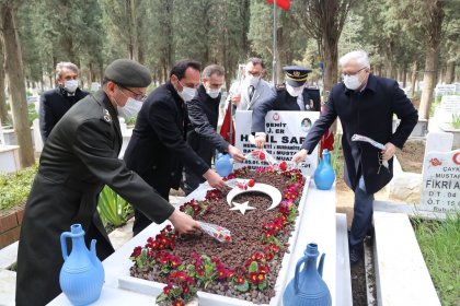 Çanakkale Zaferi'nin 107. yılı Burhaniye'de kutlandı