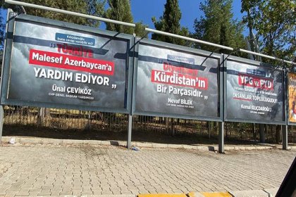 Elazığ’da CHP aleyhinde afişleri basan şirket: Cumhur İttifakı'nı oluşturan siyasi partilerin talebiyle yaptık