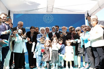 Emine Erdoğan, 'Mehmet Tabanca Anaokulu' açılış törenine katıldı