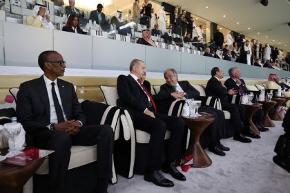 Erdoğan, 2022 FIFA Dünya Kupası açılış törenine katıldı