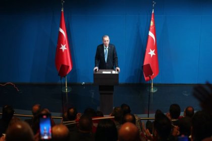 Erdoğan ABD’de yaşayan Türk vatandaşlarıyla bir araya geldi