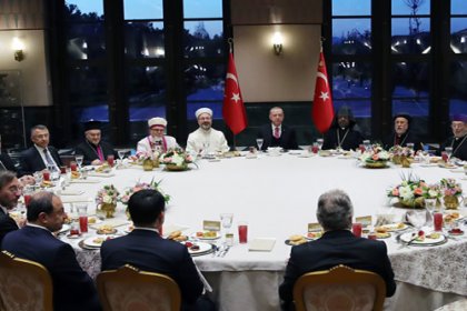 Erdoğan, dini azınlık temsilcileriyle iftarda bir araya geldi