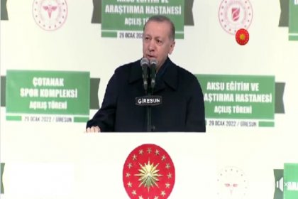 Erdoğan, Giresun'dan İmamoğlu'nu hedef aldı; 'Bende İstanbul'da belediye başkanlığı yaptım, sel olunca biz balıkçıya değil vatandaşımızın yanına gittik, Ama birileri de bir yerlerde kafayı bulmaya gidiyor'