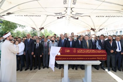 Erdoğan İstanbul'da, Fethiye Gümüşdağ’ın cenaze törenine katıldı
