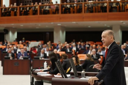 Erdoğan, Meclis'in 27. Dönem 6. Yasama Yılı'nın açılışı dolayısıyla TBMM Genel Kurulunda konuştu