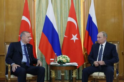 Erdoğan, Rusya Devlet Başkanı Putin ile Soçi'de bir araya geldi