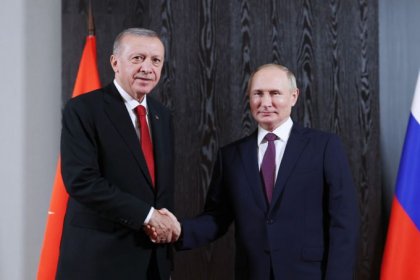 Erdoğan, Rusya Federasyonu Devlet Başkanı Putin ile bir araya geldi
