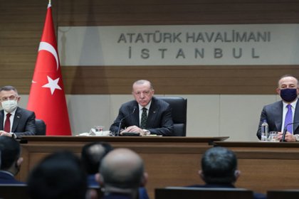 Erdoğan; 'Türkiye ve Birleşik Arap Emirlikleri’nin diyalog ve iş birliği, tüm bölgemizin barış ve istikrarı bakımından önem taşıyor'