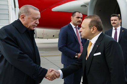 Erdoğan'ı Çekya’da Egemen Bağış karşıladı