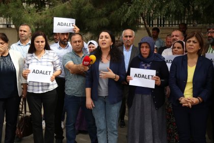 HDP; Heyetimiz 579 gündür adalet nöbeti tutan Şenyaşar ailesini ziyaret etti