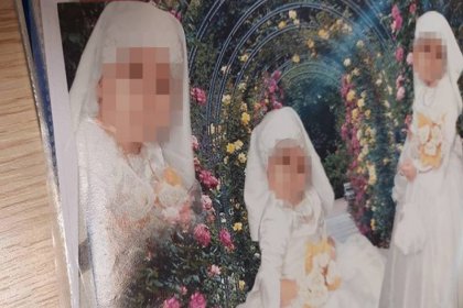 Hiranur Vakfı kurucusunun 6 yaşında evlendirilen kızının gelinlikli fotoğrafları savcılığa sunuldu