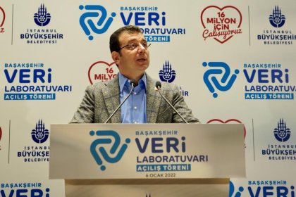 İBB Başkanı İmamoğlu, Başakşehir Veri Laboratuvarını açtı