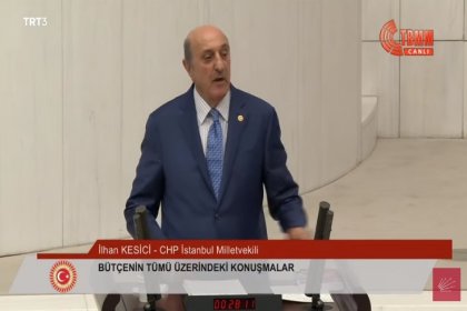 İlhan Kesici; 'dış ticaret açığı demek, üretmeden tükettiğimiz rakam demek Dış ticaret açığımız bugün 1,3 trilyon dolar'