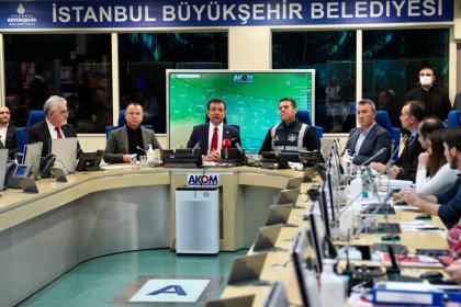 İmamoğlu; İstanbul'da Cumartesi gün boyu belli molalarla akşama kadar etkili bir kar yağışı olacak tedbirli olalım'