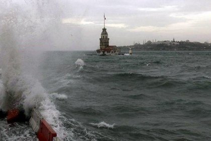 İstanbul'a fırtına uyarısı!