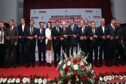Kılıçdaroğlu, Burdur Belediyesi Toplu Açılış Törenine Katıldı
