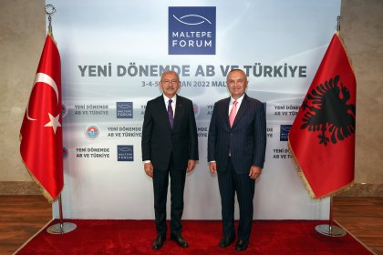 Kılıçdaroğlu, İstanbul’da Arnavutluk Cumhurbaşkanı Ilir Meta ile bir araya geldi