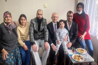 Kılıçdaroğlu, İstanbul'da Erdem ailesini ziyaret etti