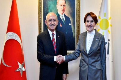 Kılıçdaroğlu, İYİ Parti Genel Başkanı Meral Akşener'İ Ziyaret Etti