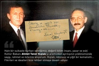Kılıçdaroğlu'ndan Ahmet Taner Kışlalı paylaşımı
