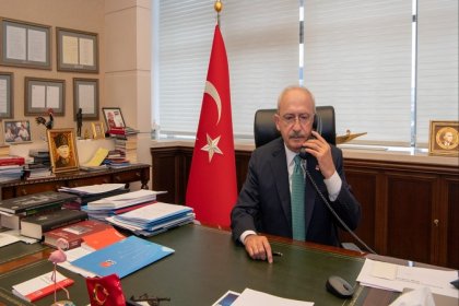 Kılıçdaroğlu’ndan, Davutoğlu’na başsağlığı telefonu