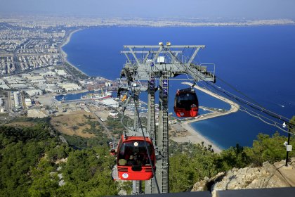 Tünektepe Teleferik 29 Mart'ta hizmete başlıyor