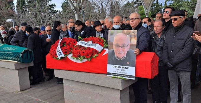 TGC Önceki Başkanı Orhan Erinç son yolculuğuna uğurlandı TGC Önceki Başkanı Orhan Erinç son yolculuğuna uğurlandı
