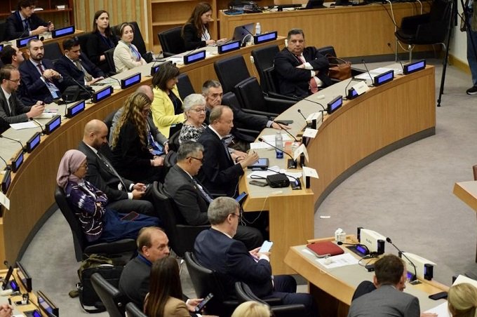 Avcılar Belediye Başkanı Avukat Turan Hançerli, BM kürsüsünden dünyaya seslendi Avcılar Belediye Başkanı Avukat Turan Hançerli, BM kürsüsünden dünyaya seslendi