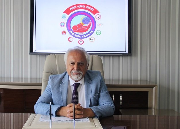 Birleşik Kamu-İş Konfederasyonu Genel Başkanı Mehmet Yeşildağ; Lütuf değil grevli bir toplu sözleşme istiyoruz!