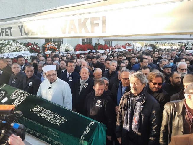 Borsa Lokantalarının sahibi Rasim Özkanca son yolculuğuna uğurlandı