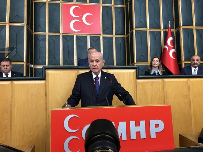 Devlet Bahçeli İsveç'in NATO üyeliği için; 'Biz, gündüz şapkalı gece külahlı ne dost istiyoruz, ne de ittifak ortağı arıyoruz'