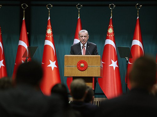 Erdoğan; '21 yıllık kazanımlarımızdan aldığımız güçle Türkiye ekonomisini istikrar, güven, sürdürülebilirlik sütunları üzerinde yükselteceğiz'