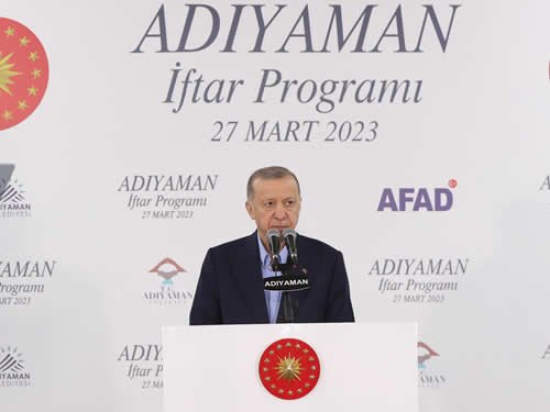 Erdoğan, Adıyaman'da konuştu