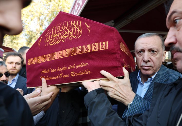Erdoğan, Hacer Muhterem Coşan'ın cenazesine katıldı