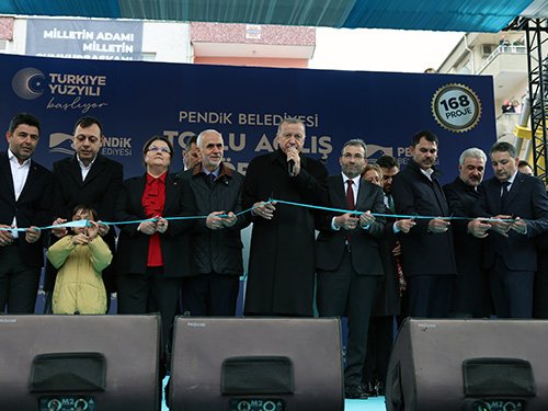 Erdoğan, Pendik Toplu Açılış Töreni’ne katıldı Erdoğan, Pendik Toplu Açılış Töreni’ne katıldı