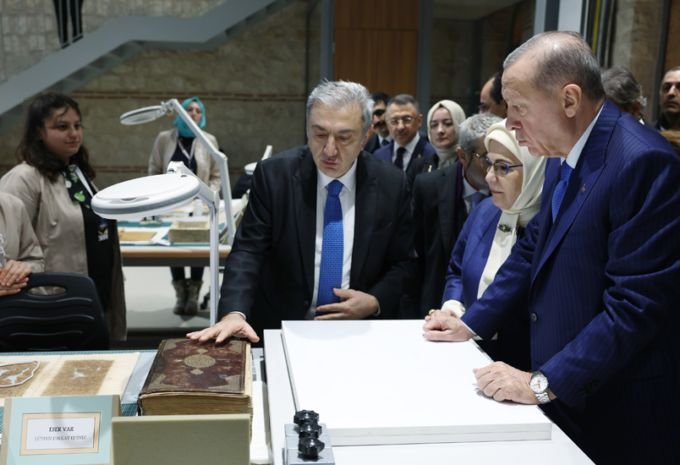 Erdoğan, Rami Kütüphanesi Açılış Töreni’ne katıldı