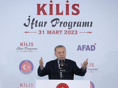 Erdoğan; Türkiye bu büyük afetin de üstesinden gelerek, hedeflerine doğru ilerlemeye devam edecektir