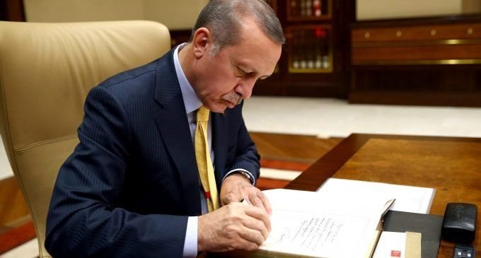 Erdoğan'ın imzasıyla 57 vali atandı; 16 vali merkeze çekildi
