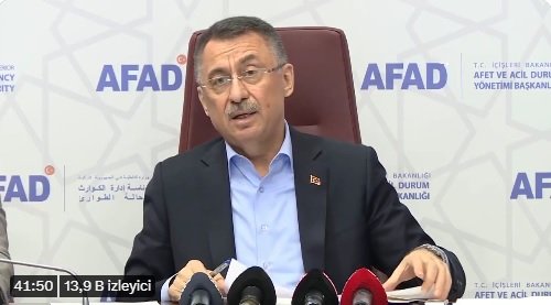 Fuat Oktay 'Kahramanmaraş depreminde 75 bin 717 bina ya yıkılmış veya acil yıkılacak veya ağır hasarlı durumda'