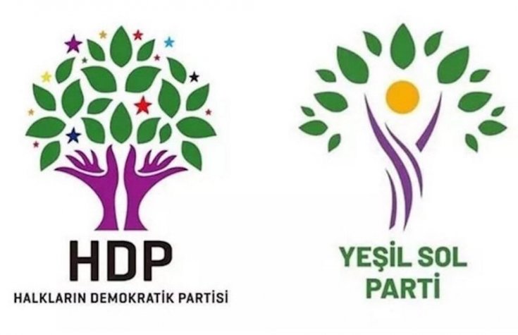 HDP ve Yeşil Sol Partisi açıklaması; Bizler demokrasi hukuk ve adalet mücadelesinin kararlı öznesi olmayı sürdüreceğiz!
