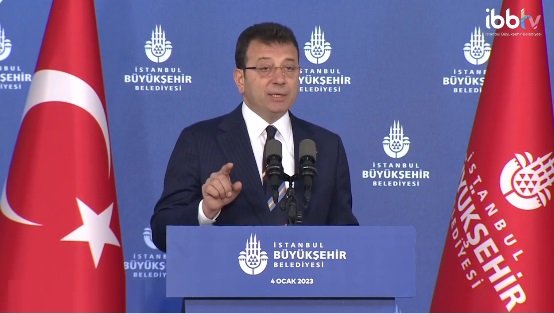 İBB Başkanı Ekrem İmamoğlu, Gündemdeki soruşturmalarla ilgili açıklama yapıyor