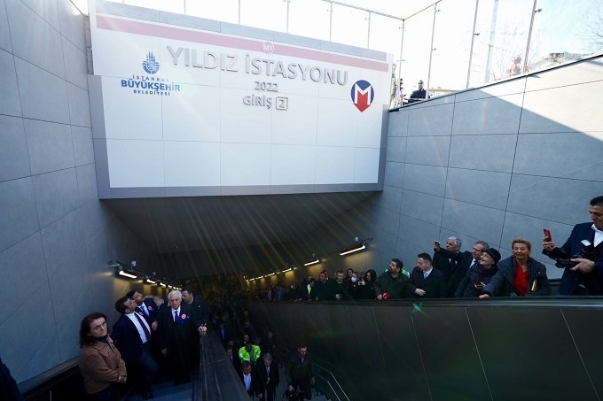 İBB Başkanı İmamoğlu,Kabataş-Mecidiyeköy-Mahmutbey metro hattı Mecidiyeköy-Fulya-Yıldız kesimini açtı
