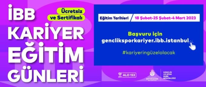 İBB'nin düzenlediği Kariyer Eğitim Günleri için kayıtlar başladı İBB'nin düzenlediği Kariyer Eğitim Günleri için kayıtlar başladı
