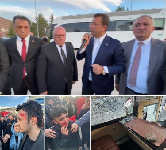 İmamoğlu'nun Erzurum mitingine saldırı soruşturmasında bir uzman çavuş gözaltına alındı İmamoğlu'nun Erzurum mitingine saldırı soruşturmasında bir uzman çavuş gözaltına alındı