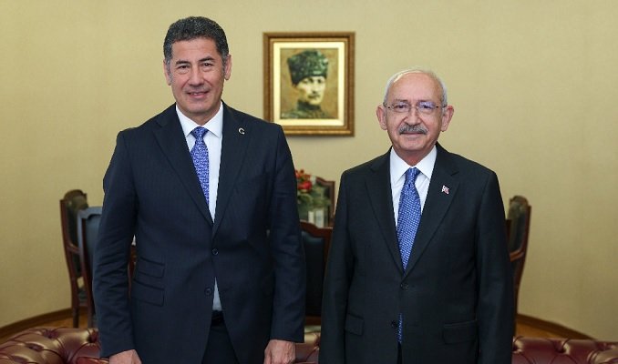 Kılıçdaroğlu, ATA İttifakı Cumhurbaşkanı adayı Sinan Oğan ile görüştü