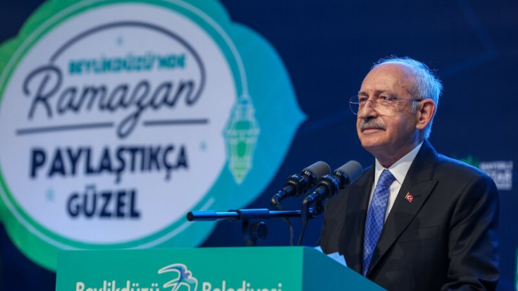 Kılıçdaroğlu, Beylikdüzü Belediyesi Kadir Gecesi İftarına Katıldı