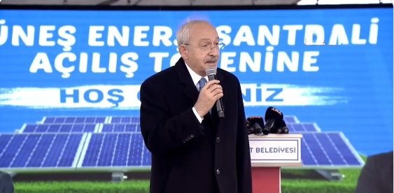 Kılıçdaroğlu, Bozkurt Belediyesi Güneş Enerjisi Santrali Açılışına katıldı