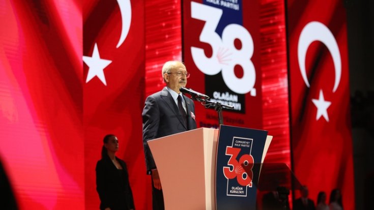 Kılıçdaroğlu, CHP'nin 38. Olağan Kurultayının açılış konuşmasını yaptı